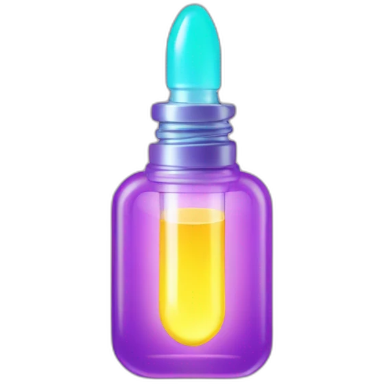 Ampoule fluo compact emoji