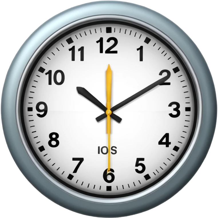 clock with frequency emoji