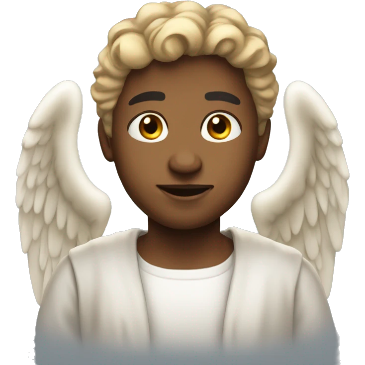 Biblical angel emoji