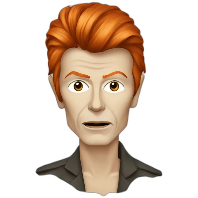 David bowie emoji