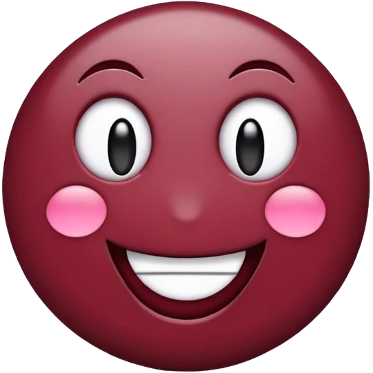 Maroon color emojis  emoji