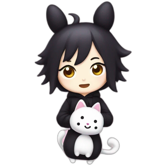 Kuromi Sanrio emoji