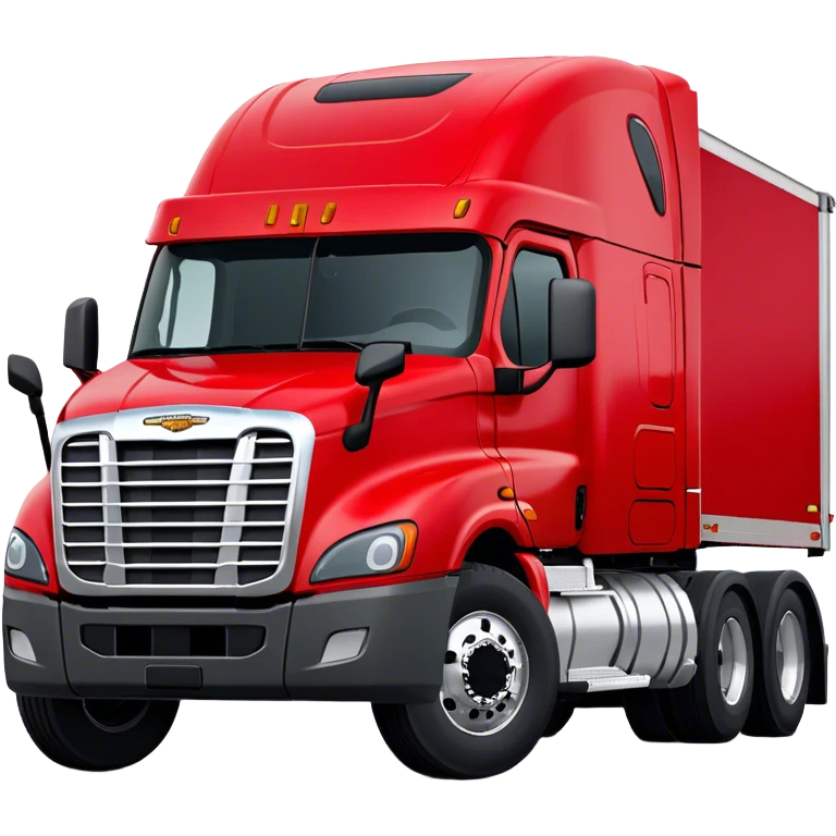 Cattle Truck - Freightliner Cascadia (Model Year: 2021) (Iconic colour: Red) emoji