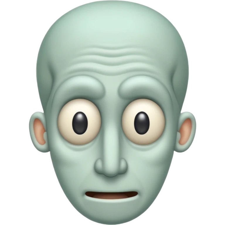 Squidward emoji