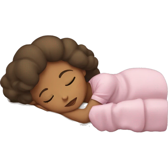 sleeping girl emoji