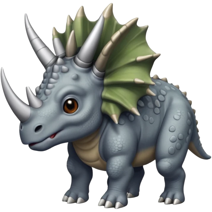Triceratops emoji