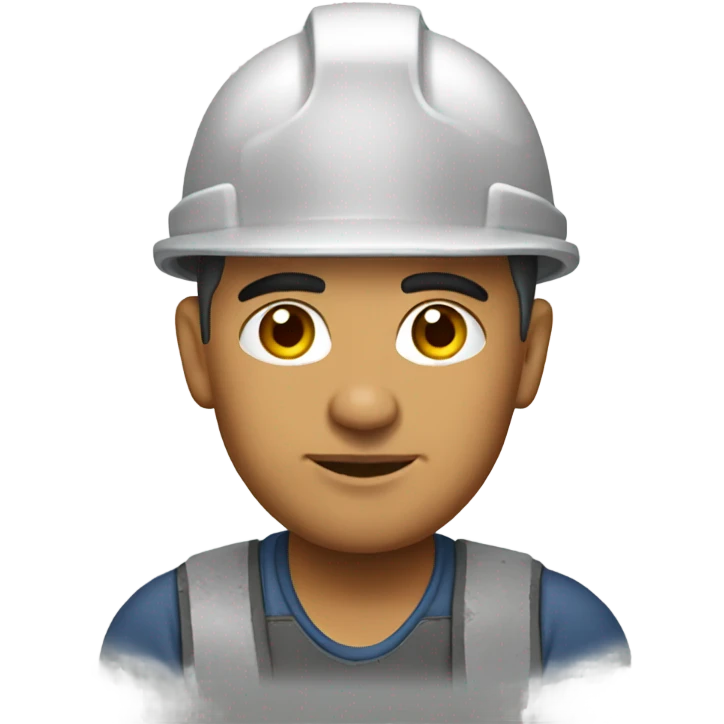 Mexican concrete worker emoji