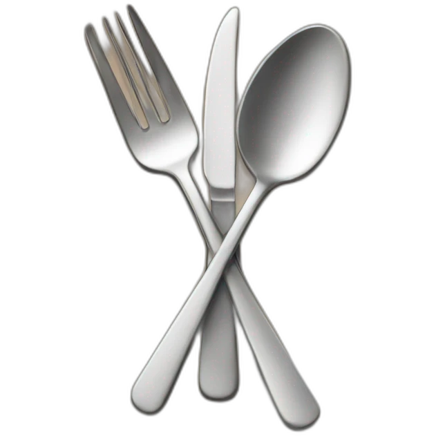 fork knife spoon crossed emoji