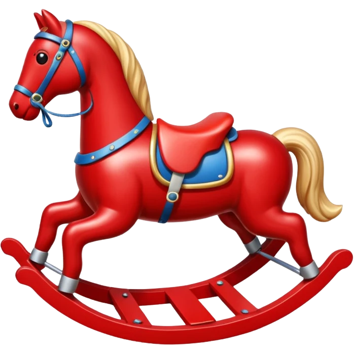 red Rocking Horse emoji