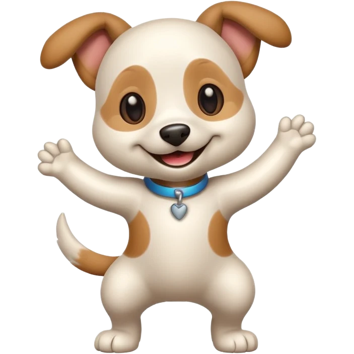 Dancing dog animated emoji emoji