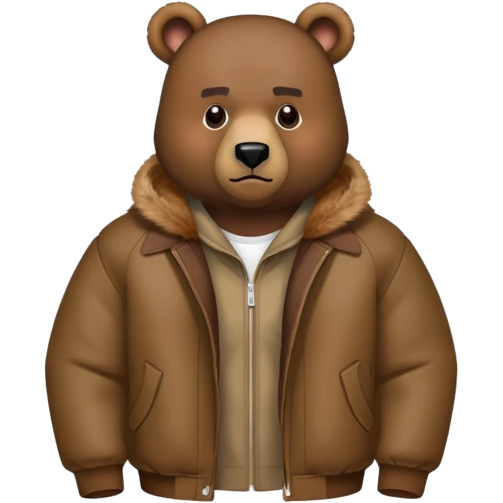 kanye west bear emoji