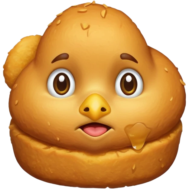 Плачущий наггетс emoji