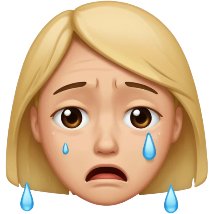 tears through cringe  emoji