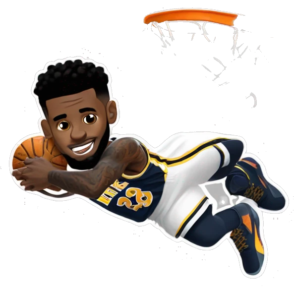Lebron james dunking on Ja morant emoji