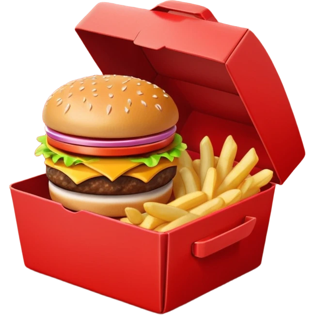 Happy meal emoji
