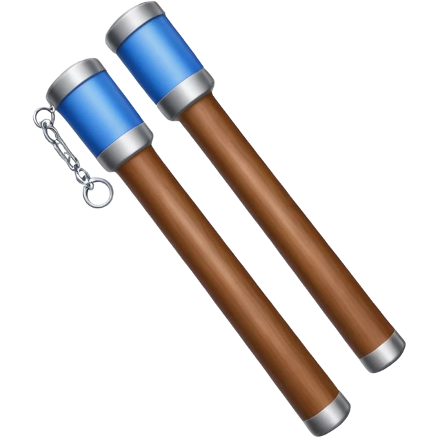 two police baton emoji