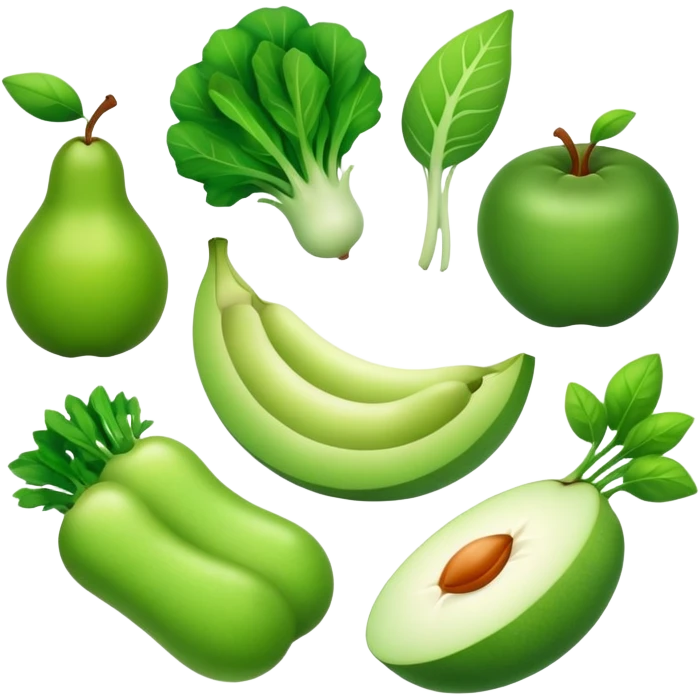 Green food emoji