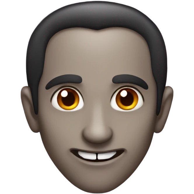Evil vampire emoji