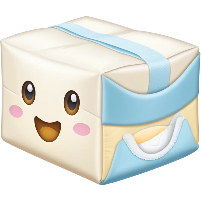Carton diaper  emoji