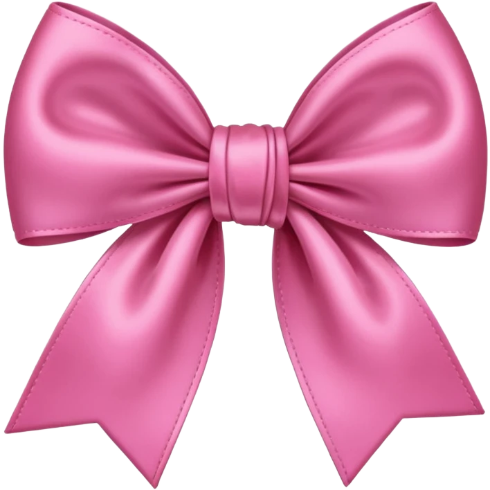 Bow pink emoji