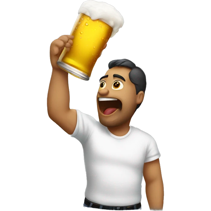 beer chug emoji