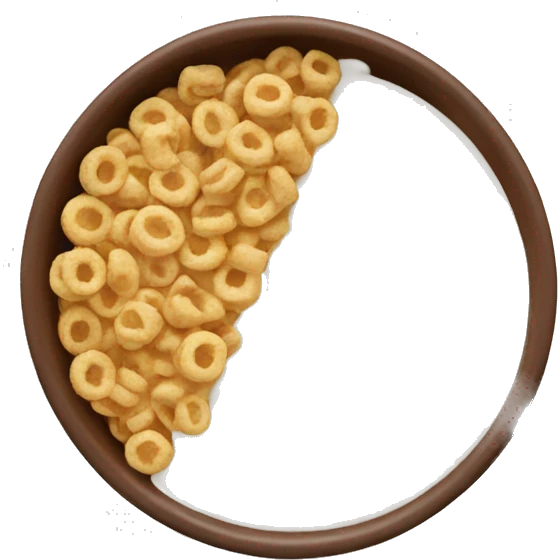 milk with cereal emoji