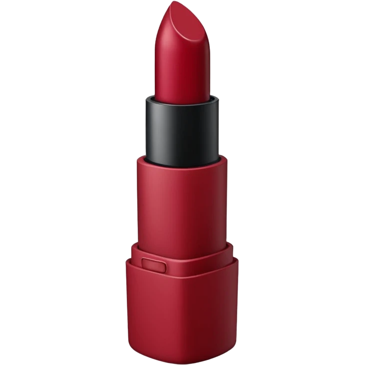 burgundy red lipstick emoji