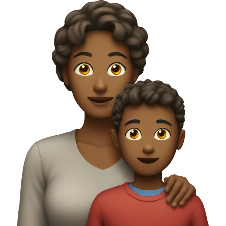 mom and son emoji