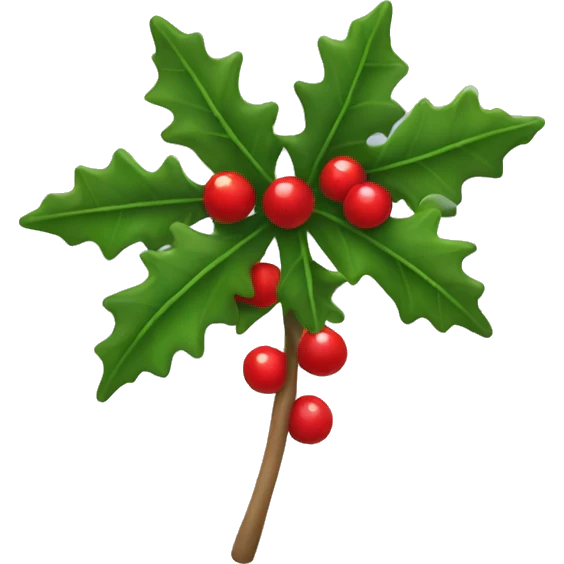 Mistletoe emoji