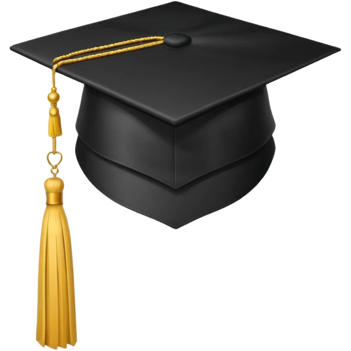 graduate cap digital emoji