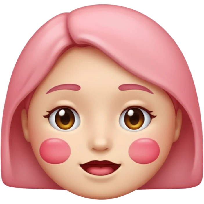 Make a blushed cheeks emoji  emoji