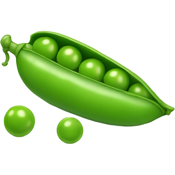Pea pod emoji