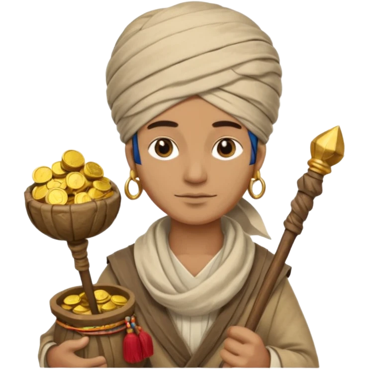 Desert Trader, with items emoji