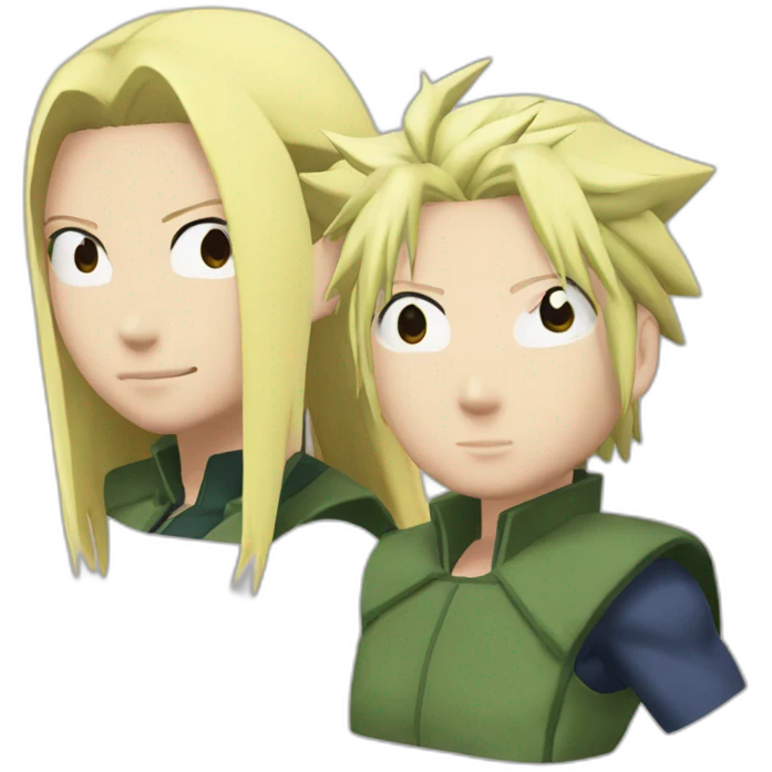 Tsunade et naruto emoji