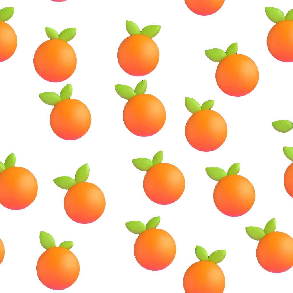 tangerine emoji