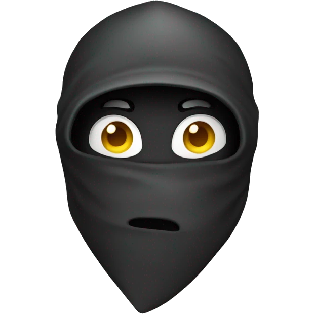 Burglar emoji