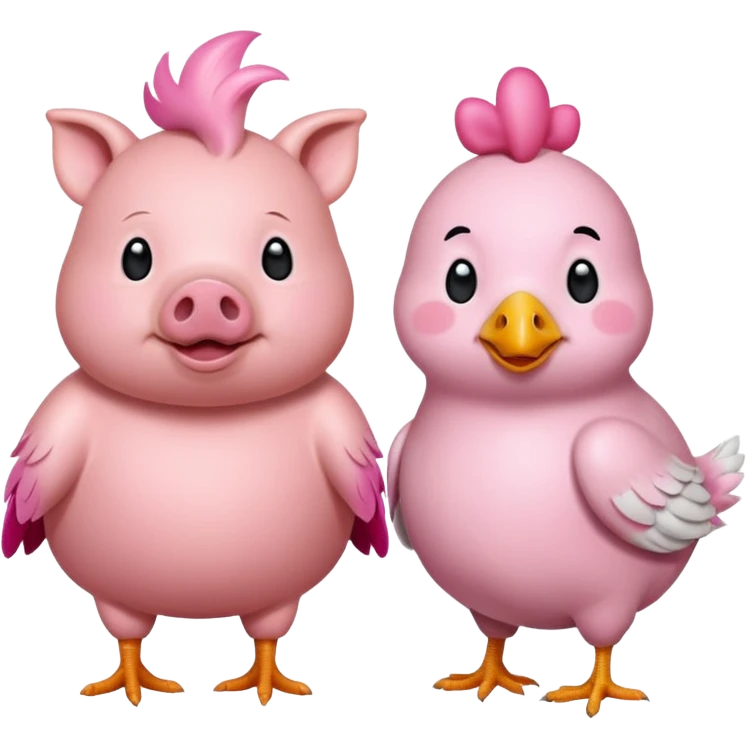 🐷+🐥 emoji