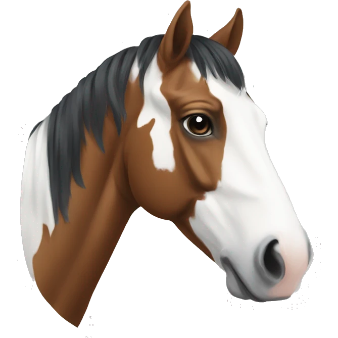 Paint horse  emoji