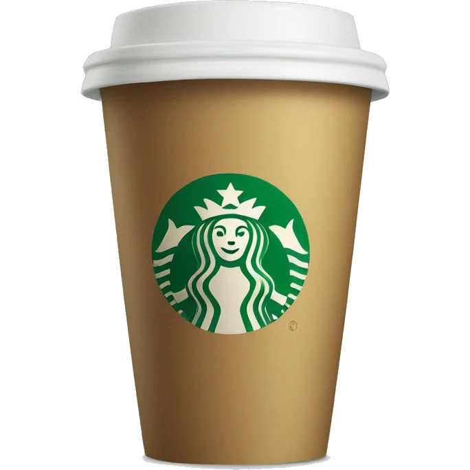 Starbucks cup emoji