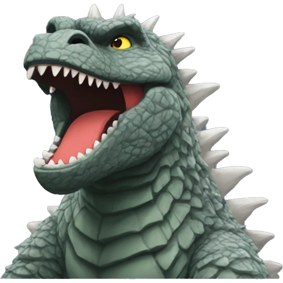 Godzilla Google style emoji emoji