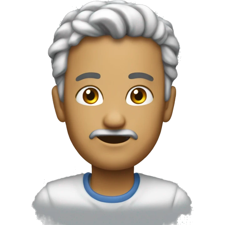 Testa che va su e giu emoji