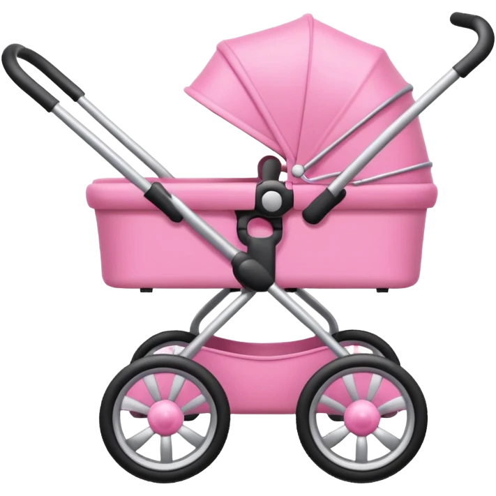 Pink stroller emoji