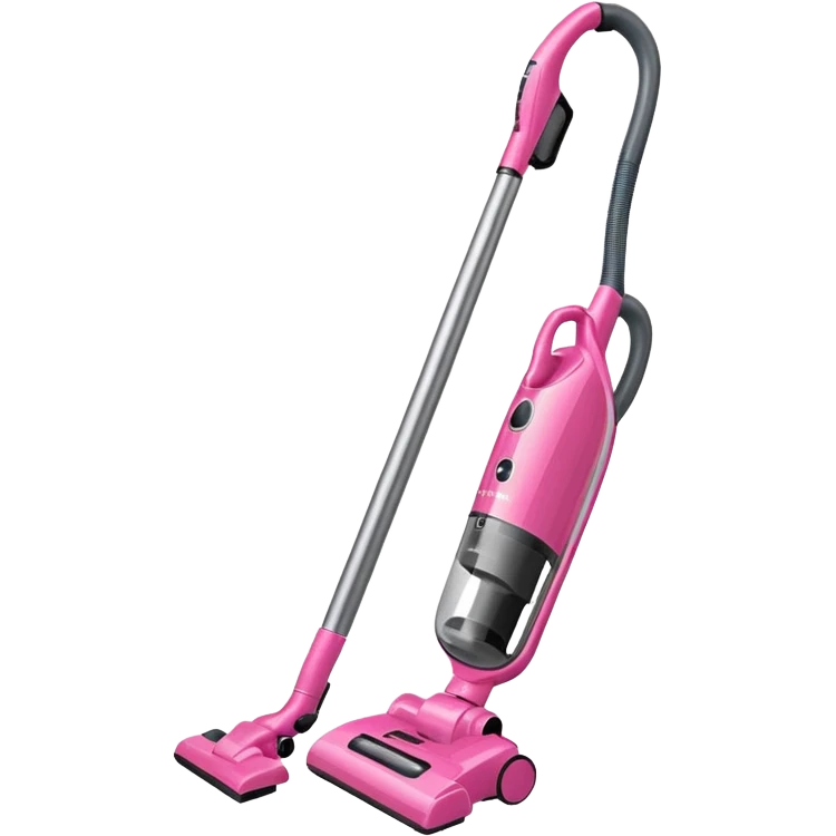 pink cordless vacuum emoji