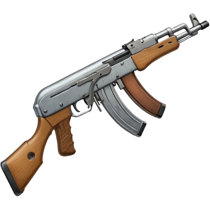 Realistic akm 47 emoji