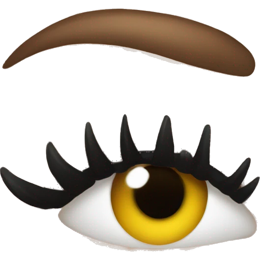 lashes emoji