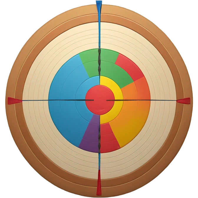 archery target emoji