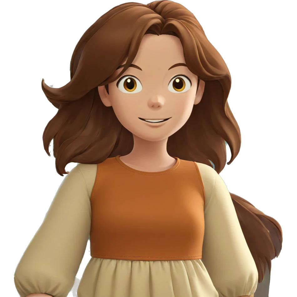 smiling girl by the window emoji