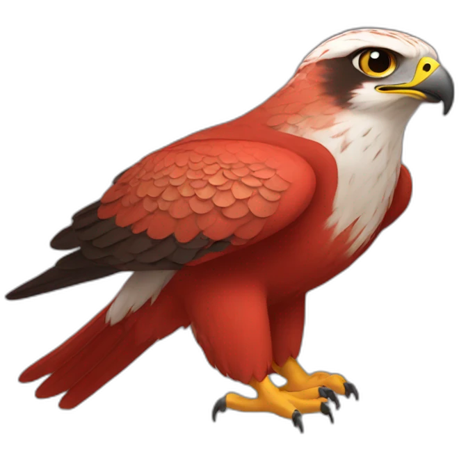 red falcon emoji
