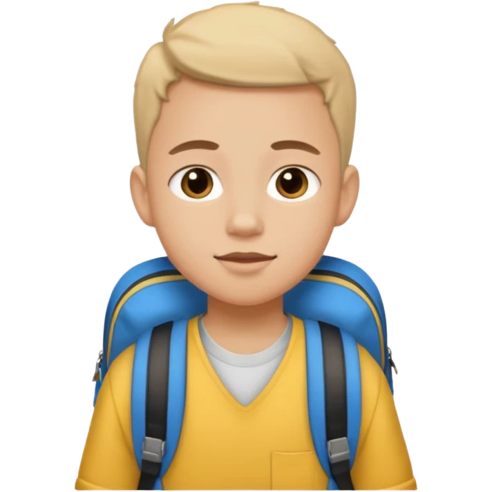 High school child emoji