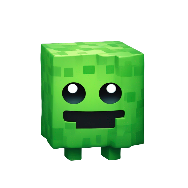 Minecraft creeper emoji